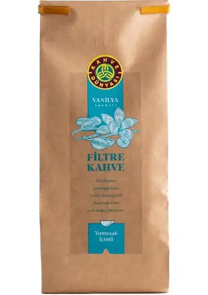 Kahve Dünyası Vanilyalı Filtre Kahve Çekirdeği 250 Gr Aromalı ve Kaliteli Ürün