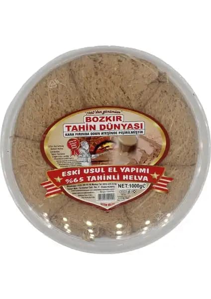 Kalaycıoğlu Bozkır Tahin Dünyası El Yapımı Geleneksel Helva 1000 Gramlık Sağlıklı Tatlı Seçeneği