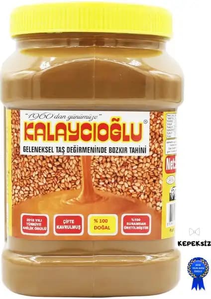 Kalaycıoğlu Kepeksiz Tahin: Doğal ve Sağlıklı Beslenme İçin Güvenilir Seçenek
