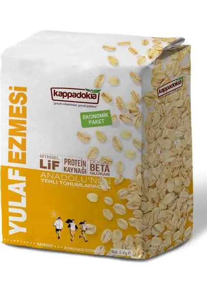 Kappadokia Yulaf Ezmesi 5 kg Sağlıklı ve Doğal Kahvaltı Seçeneği