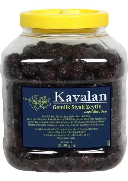 Kavalan Siyah Zeytin Doğal ve Sertifikalı Üretimle Sağlıklı Bir Lezzet Sunar