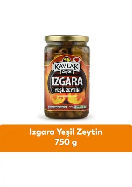 Kavlak Zeytin Izgara Yeşil Zeytin: Doğal ve Lezzetli Sağlıklı Atıştırmalık Seçeneği