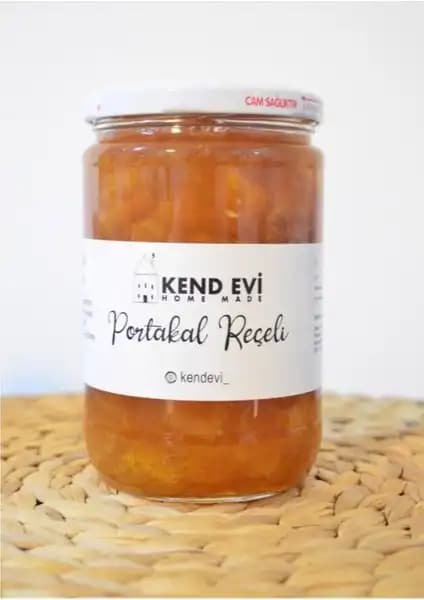 Kend Evi Portakal Reçeli: Doğal ve Geleneksel Lezzetlerle Dolu Sağlıklı Reçel Seçeneği