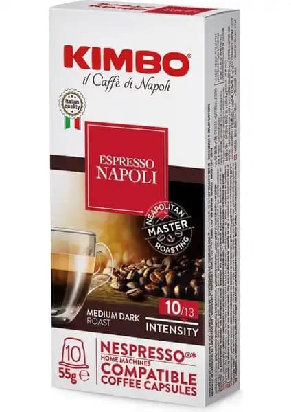 Kimbo Napoli Nespresso Uyumlu Kapsül Kahve: İtalyan Kalitesi ve Aromasıyla Mükemmel Deneyim