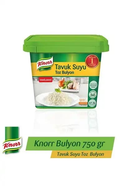 Knorr Contemp Tavuk Suyu Toz Bulyon: Pratik ve Lezzetli Yemek Yardımcısı