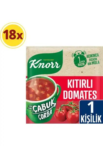 Knorr Kıtırlı Domates Çorba: Pratik ve Lezzetli Hızlı Çorba Seçeneği