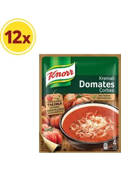 Knorr Klasik Çorba Serisi Kremalı Domates Çorbası - Pratik ve Lezzetli Tarif Alternatifi