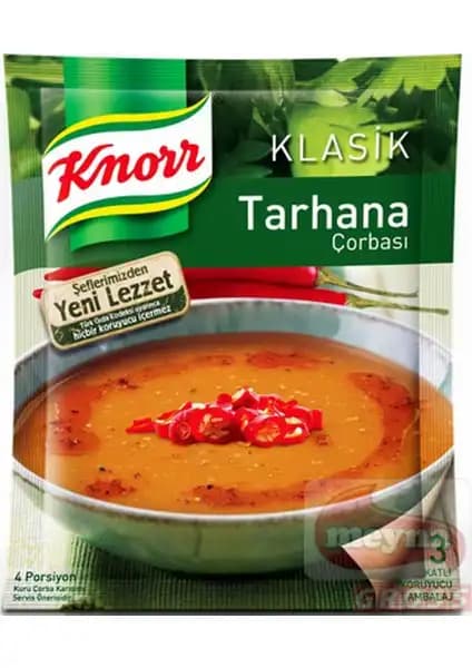 Knorr Klasik Tarhana Çorbası: Geleneksel Tat ve Kolay Hazırlıkla Lezzetli Seçenek