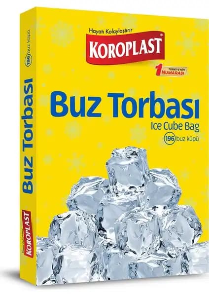 Koroplast Buz Torbası 196 Küp: Pratik ve Güvenilir Buz Yapım Çözümü