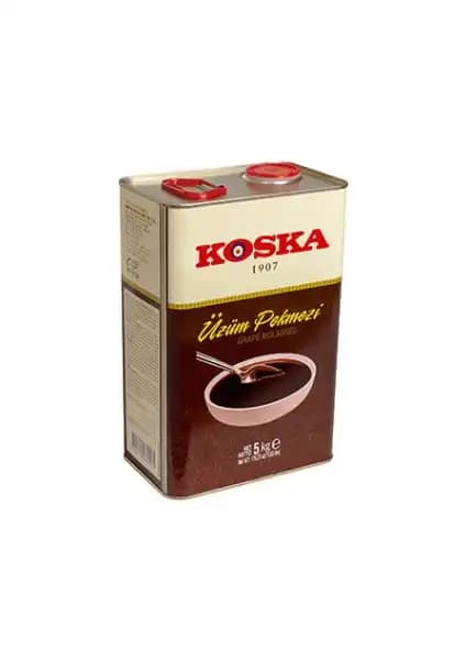 Koska %100 Doğal Üzüm Pekmezi 5 Kg Teneke Kutuda Sağlık ve Lezzetin Buluşması