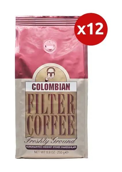 Kurukahveci Mehmet Efendi Colombian Filtre Kahvesi: Yüksek Kalite ve Lezzet Bir Arada