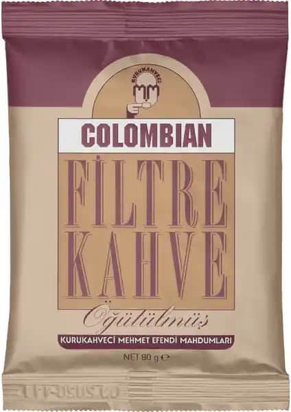 Kurukahveci Mehmet Efendi Kolombiya Filtre Kahvesi: Zengin Aromalı ve Yüksek Kalite Kahve Seçeneği