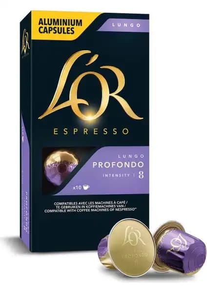 L'or LOR Kapsül Kahve Espresso 08 Profondo: Zengin Aromalı ve Kaliteli Kahve Deneyimi