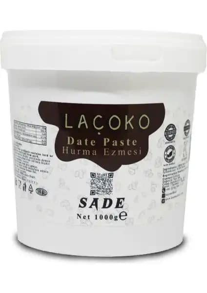 Laçoko 1 KG Doğal Katkısız Hurma Ezmesi Sağlıklı ve Enerji Verici Alternatif