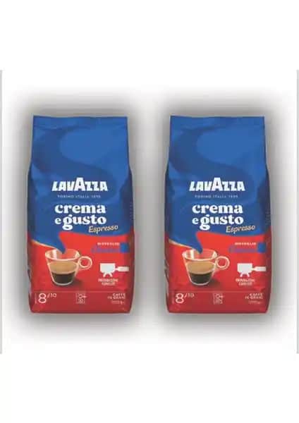 Lavazza Crema E Gusto Çekirdek Kahve: Yoğun Aromalı ve Güçlü Kavrulmuş Kahve Seçeneği