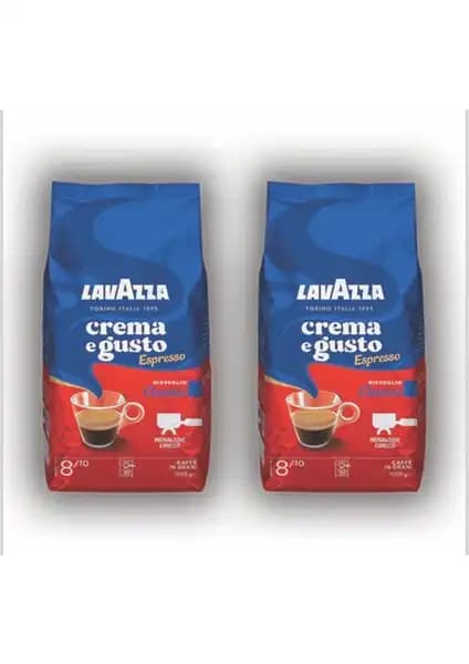 Lavazza Crema E Gusto Çekirdek Kahve: Yoğun Aromalı ve Güçlü Kavrulmuş Kahve Seçeneği