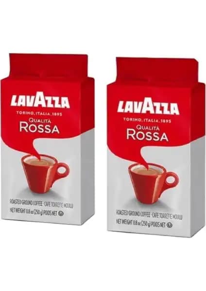 Lavazza Qualita Rossa Öğütülmüş Filtre Kahve: Yoğun Aroma ve Kaliteyle Kahve Keyfi
