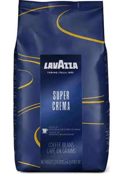 Lavazza Super Crema 1 Kg Kahve Karışımı: Kalite ve Zengin Aromanın Buluşması