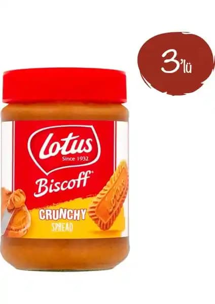 Lotus Biscoff Çıtır Karamelize Bisküvi Ezmesi 380g Pratik Kullanım ve Lezzet Farkı