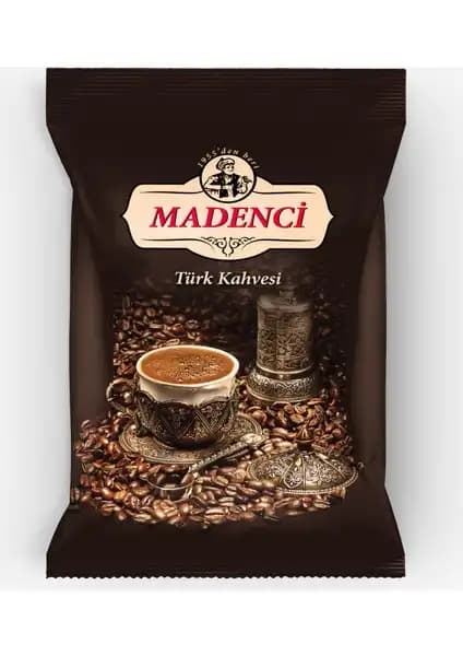 Madenci Türk Kahvesi 100 Gr. Kaliteli ve Hafif İçimli Geleneksel Türk Kahvesi
