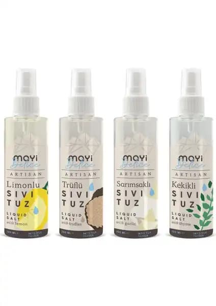 Mayi Tuz Mayi Artisan Sıvı Tuz Paketi: Doğal ve Aromatik Lezzetlerle Mutfaklarınızı Zenginleştirin