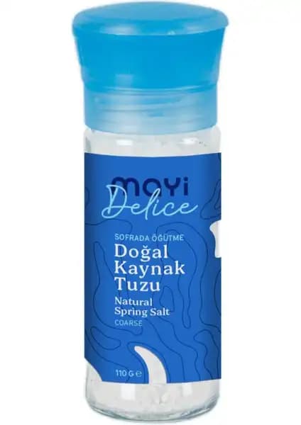Mayi Tuz Seramik Değirmen 110 gr: Şık ve Kullanışlı Sofra Aksesuarı