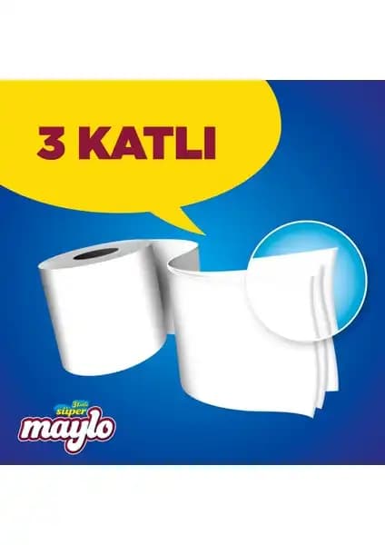 Maylo Maylo 3 Katlı Tuvalet Kağıdı: Sürdürülebilirlik ve Konfor Sunan Hijyen Ürünü