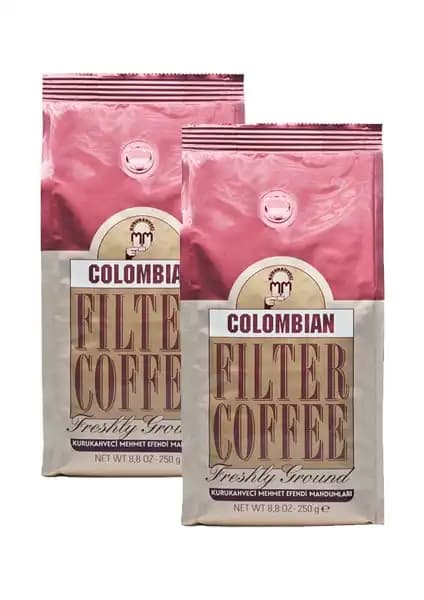 Mehmet Efendi Colombian Filtre Kahvesi: Yüksek Kalite ve Dengeli Aromayla Kahve Keyfi
