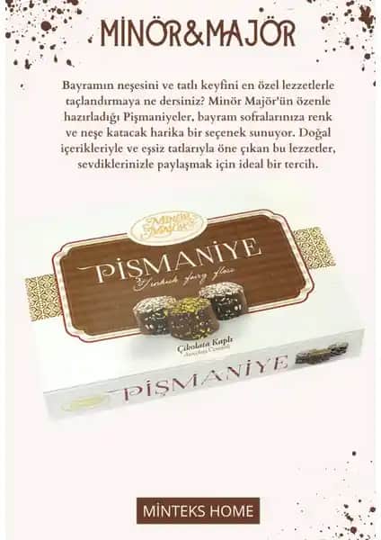 Minteks M-M 340 Gram Çikolata Kaplı Pişmaniye: Geleneksel Türk Tatlısının Modern Yorumları