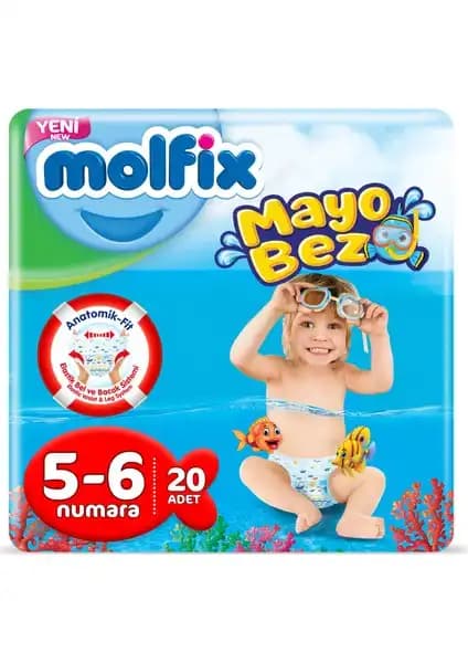 Molfix Mayo Bebek Bezi 5-6 Beden, Konfor ve Güvenlik Sunan Yenilikçi Bebek Bezi