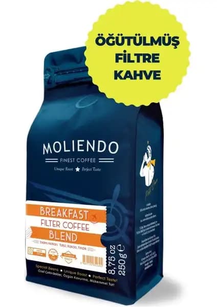 Moliendo Finest Coffee Breakfast Blend: Dengeli ve Aromatik Kahve Deneyimi