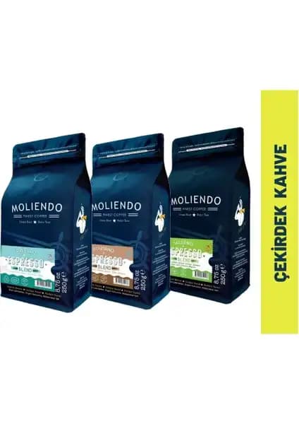 Moliendo Finest Coffee Çekirdek Kahve Avantaj Paketi ile Taze ve Aromatik Kahve Deneyimi