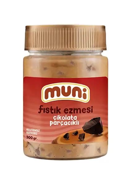 Muni Çikolata Parçacıklı Fıstık Ezmesi: Yüksek Kalite ve Lezzet Sunan Sağlıklı Atıştırmalık