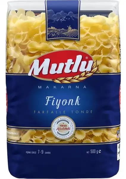 Mutlu Fiyonk Makarna: Yüksek Kalite ve Lezzetle Türk Mutfağında Öne Çıkan Makarnalar
