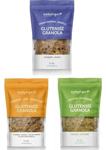 Naturiga Glutensiz Granola Serisi Sağlıklı ve Lezzetli Alternatifler İçin Uygun