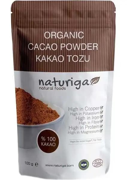 Naturiga Organik Kakao Tozu: Saf ve Doğal Kakao Çekirdeğinden Yüksek Kalite Ürün