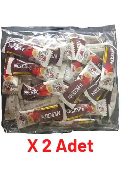 Nescafe 2'si 1 Arada Pratik ve Lezzetli Kahve Paketi 80 Adet 5g'lık Çözümler