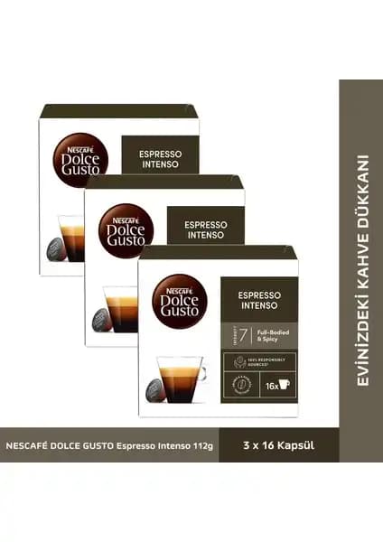 Nescafe Dolce Gusto Coffee Espresso Intenso: Yoğun Aroması ve Ekonomik Fiyatıyla Favori Kahve Kapsülü