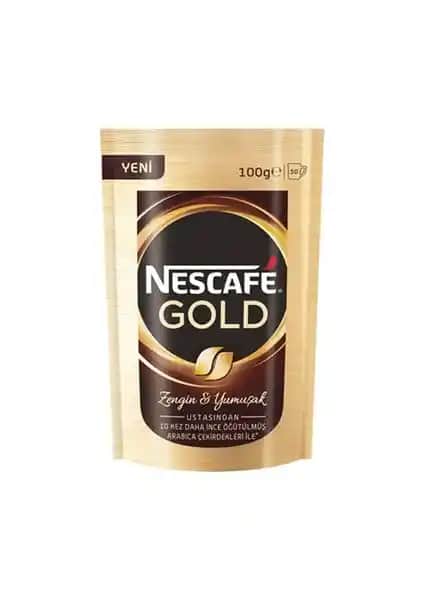 NESCAFÉ Gold Ekonomik Paket 100 gr Kaliteli Kahve ve Aromanın Buluşması