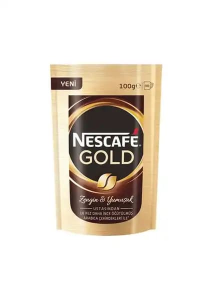 NESCAFÉ Gold Ekonomik Paket 100 gr Kaliteli Kahve ve Aromanın Buluşması