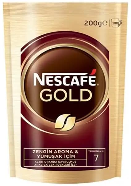 Nescafe Gold Paket 200 Gr: Yüksek Kalite ve Zengin Aromayla Kahve Keyfi