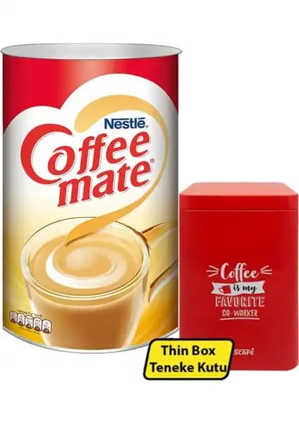 Nestle Coffee Mate Kahve Kreması 2 Kg ve Metal Saklama Kutusu ile Pratik ve Kaliteli Kahve Keyfi