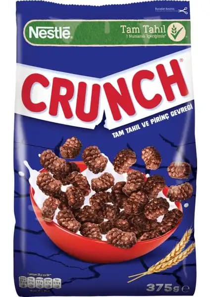 Nestlé Crunch Tam Tahıl ve Pirinç Gevreği: Sağlıklı ve Lezzetli Kahvaltı Seçeneği