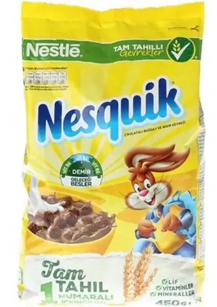 Nestlé Nesquik Kakaolu Mısır ve Buğday Gevreği: Lezzetli ve Besleyici Kahvaltı Seçeneği