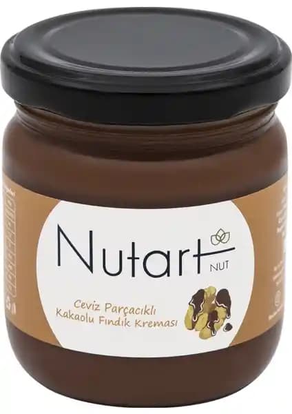 Nutart Ceviz Parçacıklı Kakao ve Fındık Kreması Sağlıklı ve Lezzetli Alternatif