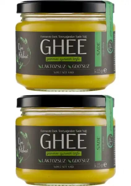 Ojas Kitchen Sade Ghee: Doğal ve Sağlıklı Geleneksel Ayurveda Tereyağı Yağı