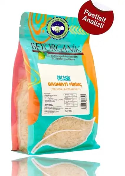 Organik Basmati Pirinç 500g: Doğal ve Sağlıklı Beslenmenin Güvencesi