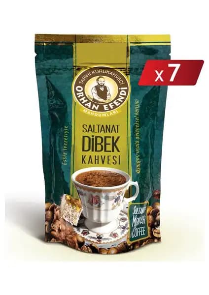 Orhan Efendi Saltanat Dibek Kahvesi Arabica Çekirdekleriyle Geleneksel Türk Kahvesi Keyfi