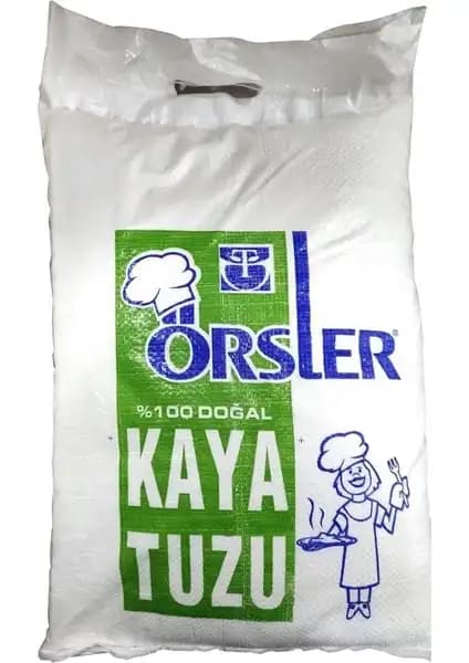Örsler Kaya Tuzu 10 kg Doğal ve Katkısız Mineral Zengini Kaya Tuzu