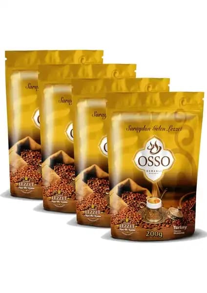 Osso Osmanlı Kahvesi: Geleneksel Osmanlı Lezzetini Modern Döneme Taşıyan Kahve